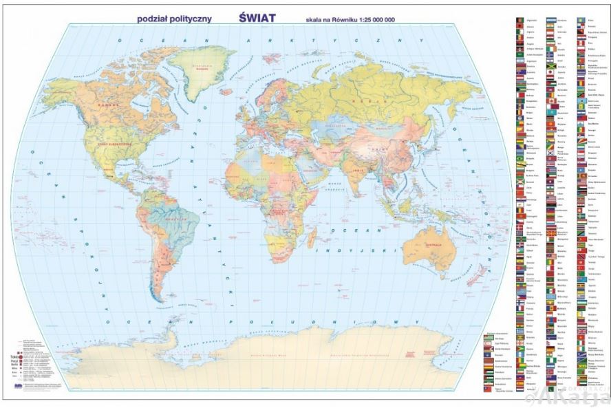 polityczna mapa świata