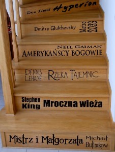 napisy na schody