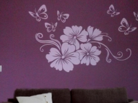 naklejka-kwiaty-i-motyle