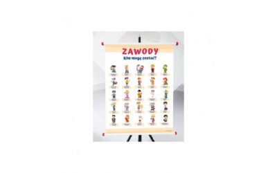 Zawody – plansza edukacyjna, która rozwija ciekawość świata