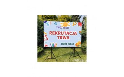 Baner „Rekrutacja do przedszkola”, czyli jak przygotować placówkę na nowy nabór?