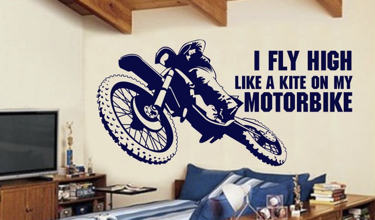 Motocykl na ścianę