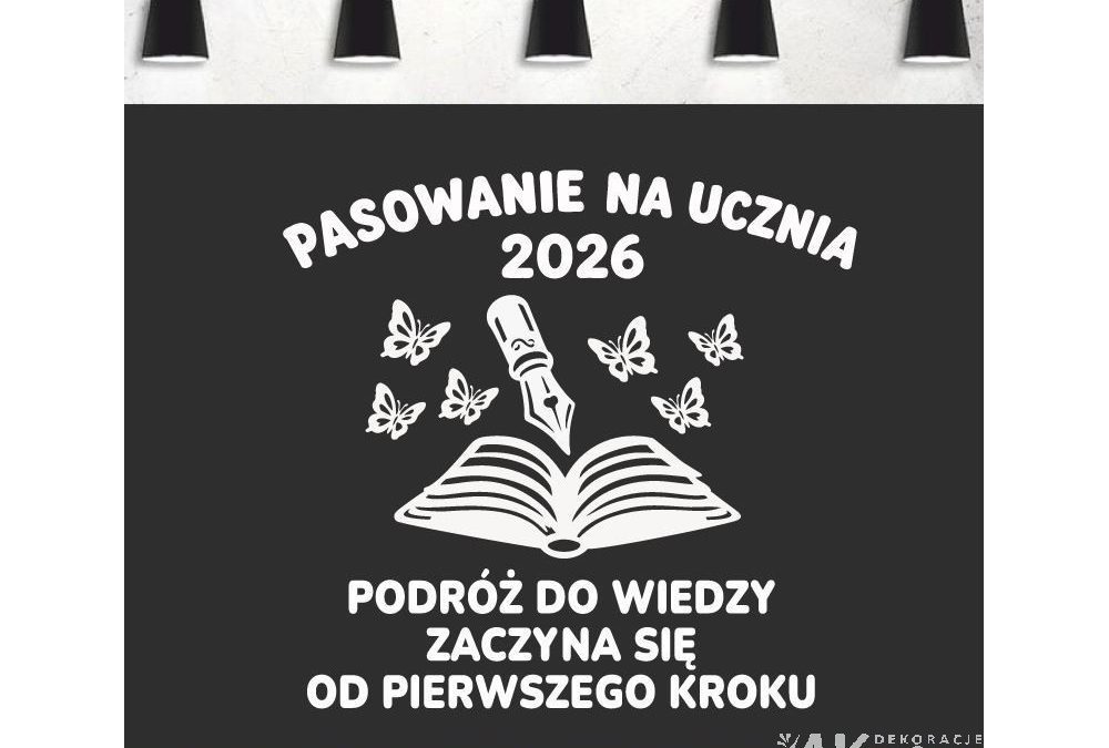 Pasowanie na ucznia – dekoracje do kupienia w Akatja.pl