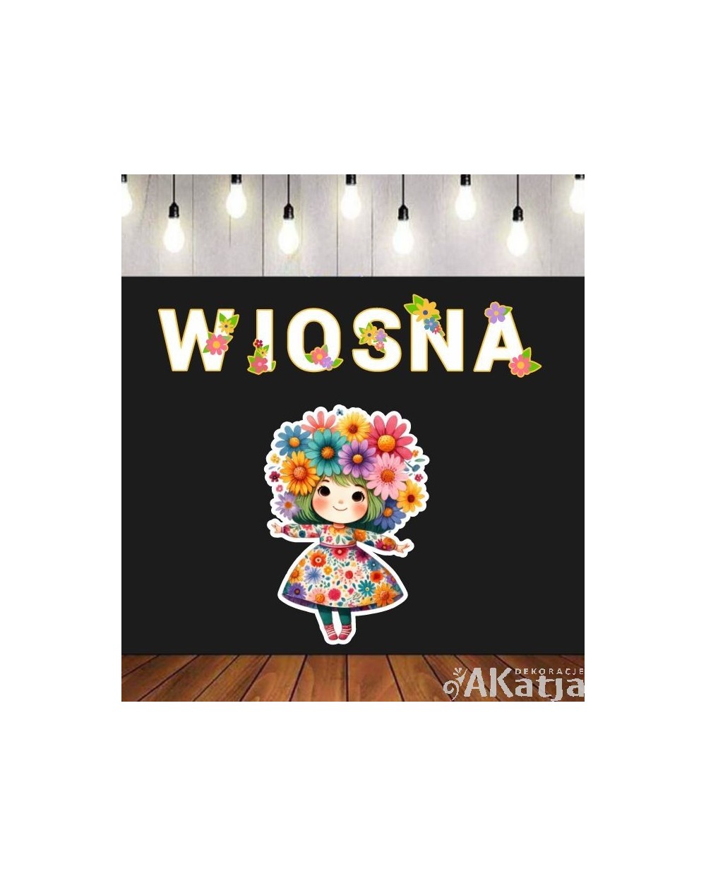 Dekoracje wiosenne do szkoły