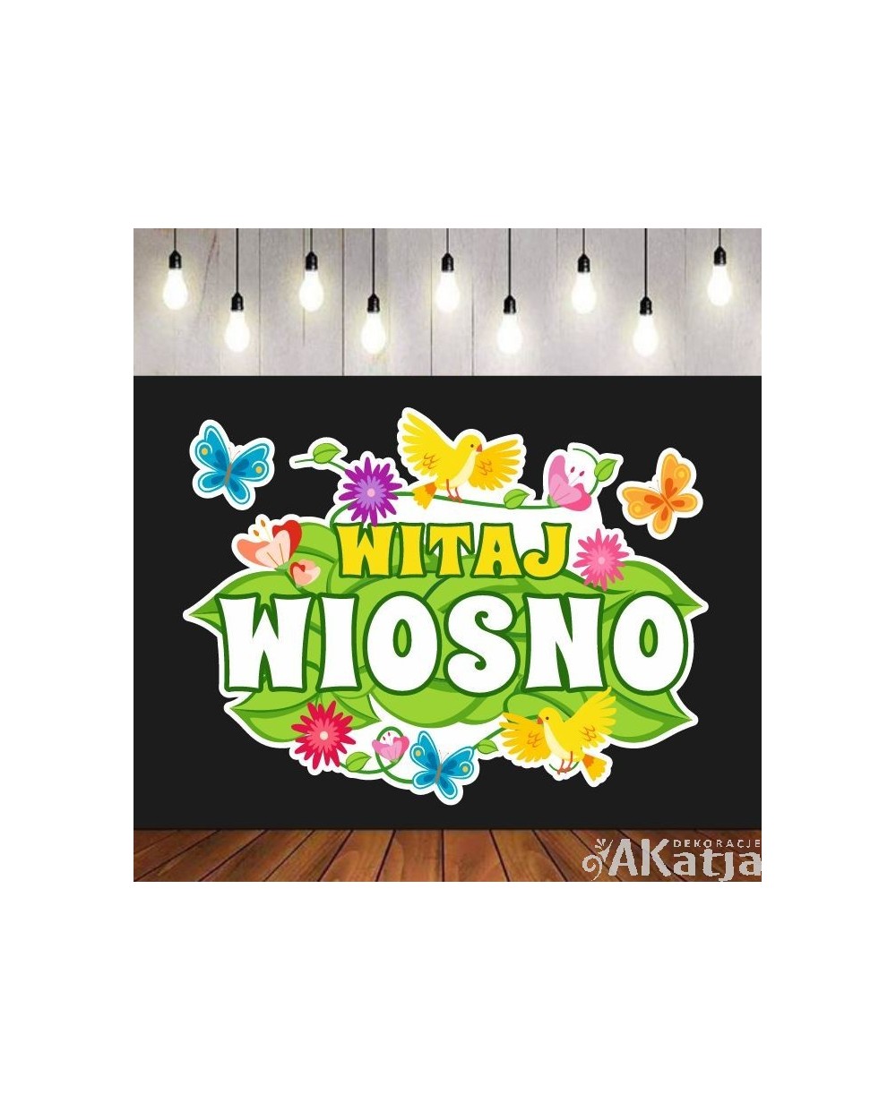 gazetka wiosenna w szkole