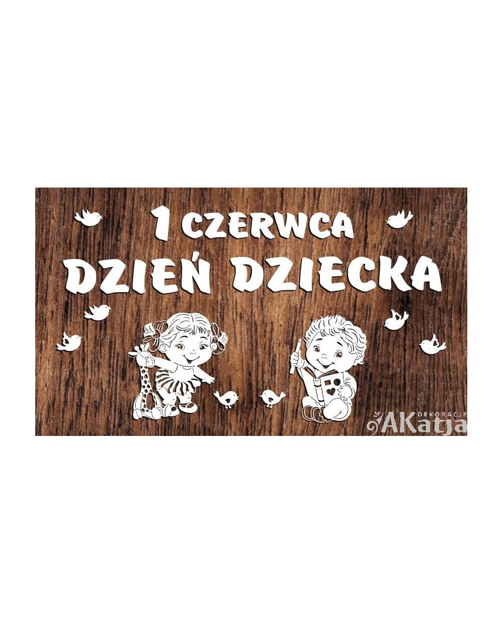 zestaw-dzien-dziecka-wycinanka-z-kartonu Dzień Dziecka dekoracja